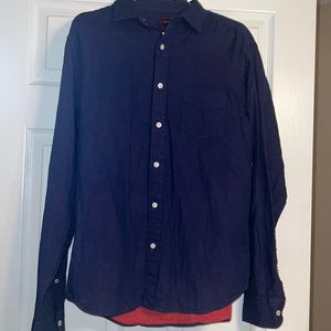 UNTUCKit long sleeve button down
